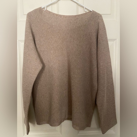 Cozy Beige Knit Sweater - Picture 1 of 7